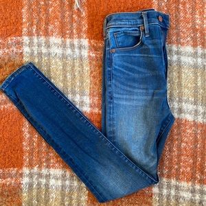 Skinny jeans. Worn once. Size 00. Abercrombie and Fitch.